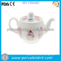 porcelain white wholesale high quality china tea pots